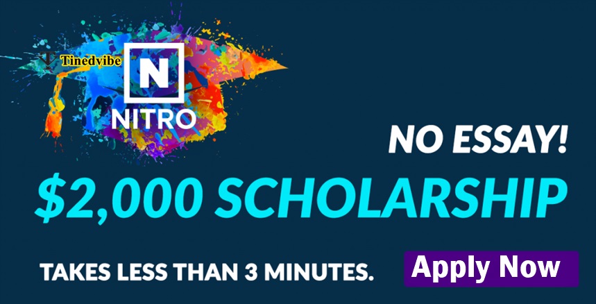nitro 2000 no essay scholarship